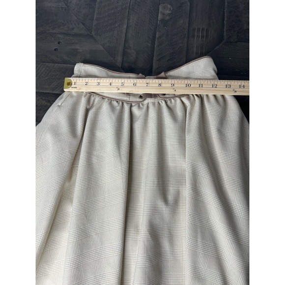 MIZZO PIANO JUNIOR GIRL CLASSY BEIGE SKIRT WITH INNER SHORTS & two side pocket - Picture 10 of 12